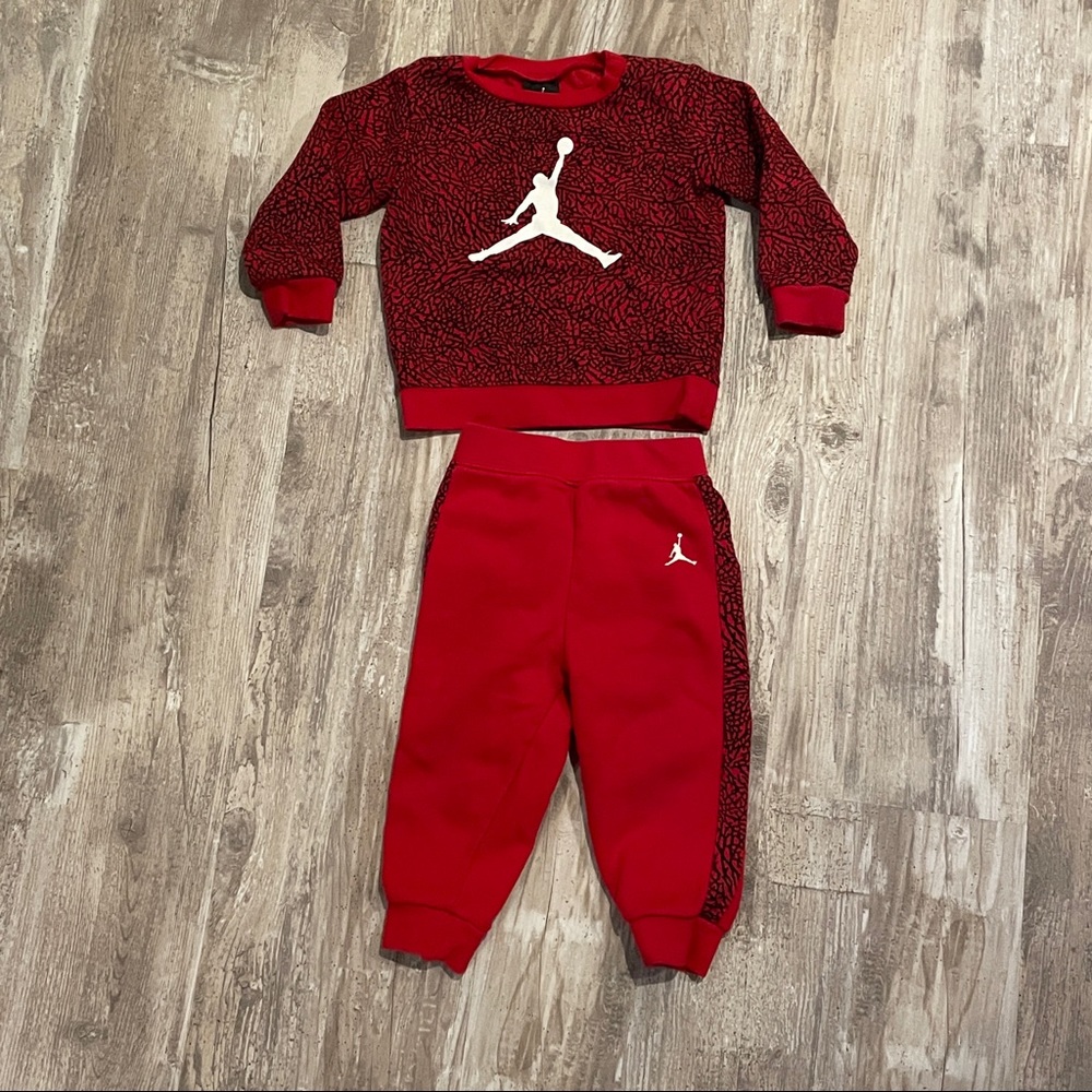 Jordan Baby Sweatsuit Size 24 months